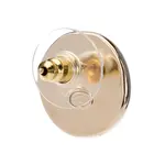 Серьги-гвоздики с зимним узором 21K CHANEL - фото 4