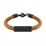 Кожаные браслеты Unisex Timberland, желтый webbing (tdagb0001805) - фото 4