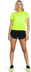 Женские шорты Under Armour Fly by, (003) Black/High-Vis Yellow/Reflective - фото 7