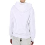 Москвино Худи с принтом логотипа и шнурком Белое - фото 6