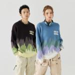 Свитер унисекс GOLFCROSS, серо-зеленый - фото 11