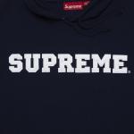 Толстовка Supreme Collegiate Hooded 'Navy', синий - фото 2