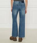 Джинсы женские One Teaspoon Gritty клеш от бедра рваные, синий - фото 3