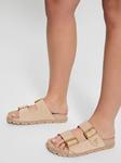 Сандалии Guess Fasten Sandal, Light Natural Beige - фото 6