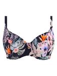 Верх бикини Freya, черный/цветной - фото