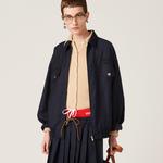 Блузон из батавии MIU MIU, синий - фото 2