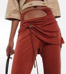 Расклешенные брюки Le Pantalon Espelho JACQUEMUS, красный - фото 4