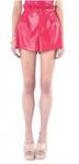 Розовые короткие шорты с рюшами Emily McCarthy - фото