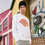 Толстовка унисекс Dickies, белый - фото 3