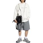 Шорты в клетку Balenciaga, синий - фото 4