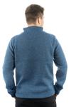 Пуловер OS Trachten Strickfleece Wukom, морской - фото 3