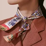 HERMES Шёлковый шарф Multicolor, Multicolor - фото 8