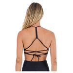 Топ бикини Hurley Solid Adjustable, черный - фото 2