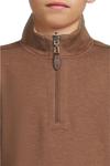Толстовка Johnston & Murphy Kids Reversible Solid Quarter Zip, цвет Rust/Oatmeal - фото 3