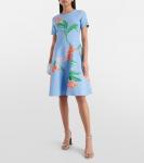 Платье миди с цветочным принтом Carolina Herrera, мультиколор - фото 2