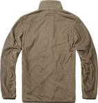 Свитер Brandit Fleece Half Zip Sweater, оливковый - фото 5