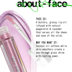 Блеск для губ Light Lock about-face, Please Obey (iced lavender) - фото 5