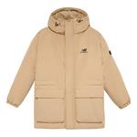 Куртка New Balance Windproof Down Jacket 'Khaki', бежевый - фото