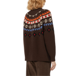 Свитер Max Mara Hardy для выходных Weekend Maxmara, коричневый - фото 5