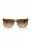 Солнцезащитные очки JUSTIN Ray-Ban, коричневый - фото 3