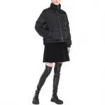 Пуховик женский черный WEEKEND MaxMara - фото 3