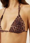 Топ бикини Calzedonia Bikini top, Brown/Mottled Light Brown - фото 3