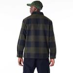 Куртка NE Branded Plaid Shacket New Era, темно-зеленый - фото 2