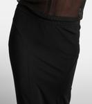 Юбка макси из джерси с высокой посадкой Tom Ford, черный - фото 4