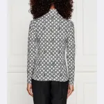 Водолазка узкого кроя Marc Cain, серый - фото 3