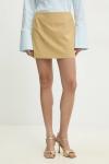 Мини-юбка Answear.Lab, желтый - фото 4