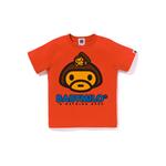 Детская футболка A BATHING APE, оранжевая ORX - фото 3
