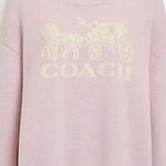 Свитер женский розовый Coach - фото 5