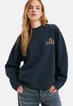 Толстовка Roxy LINEUP OVERSIZED CREW, Kvj/Black - фото 4