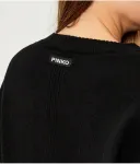 Шерстяное платье «Лимузин» Pinko, черный - фото 4