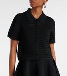 Ларкен полосатый топ Simkhai, черный - фото 4