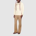 Подержанная куртка X The North Face 2020 GUCCI, цвет экрю - фото 5