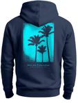 Толстовка Neverless Palms Beach, темно-синий - фото 2