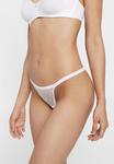 Стринги MONOGRAM THONG DKNY Intimates, белый - фото