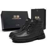 AOKANG Ботинки Crew Martin 3,5 см, мужские, черные - фото