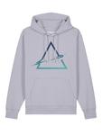 Толстовка wat? Apparel Sweatshirt Triangle, цвет Lavender - фото 2