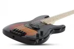 Электрический бас Schecter P-5. Трехцветный санберст (3TSB) - фото 7