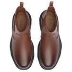 Ботинки Челси мужские коричневый Clarks - фото 3
