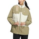 Куртка neo util windbreaker jacket 'tan white' Adidas, бежевый - фото 2