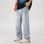 Джинсы унисекс Dnnnnx, синий - фото 60