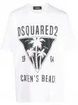Футболка с логотипом DSQUARED2, белый - фото