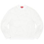 Свитер Supreme Open Knit Smallbox Sweater, White - фото