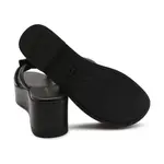 Кожаные тапочки Everette Coach, черный - фото 4