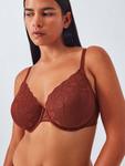 Бюстгальтер Olivia Lace Plunge John Lewis, Spiced Apple - фото 10