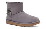 Ботинки зимние UGG Classic с мини-цепью, серый - фото 4