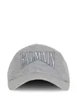 Бейсболка с вышивкой Balmain, серый - фото
